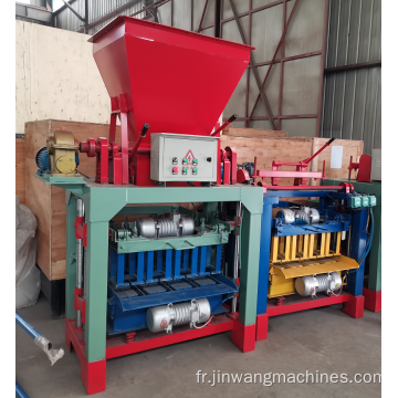 QMJ4-35C SEMI Automatique Petit Block Faire Machine